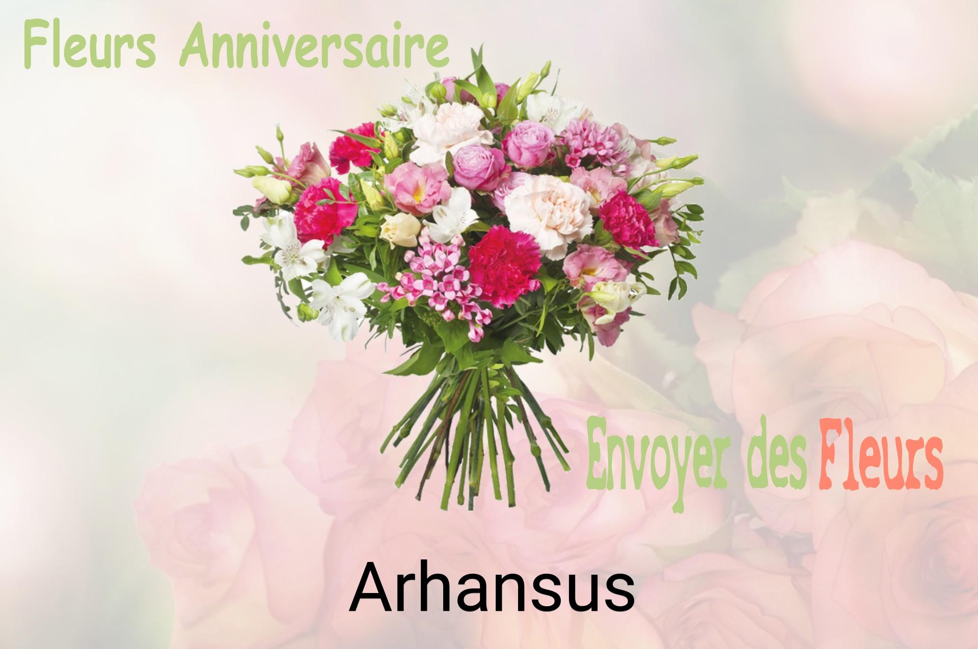 Bouquet de fleurs d’anniversaire livré à Arhansus